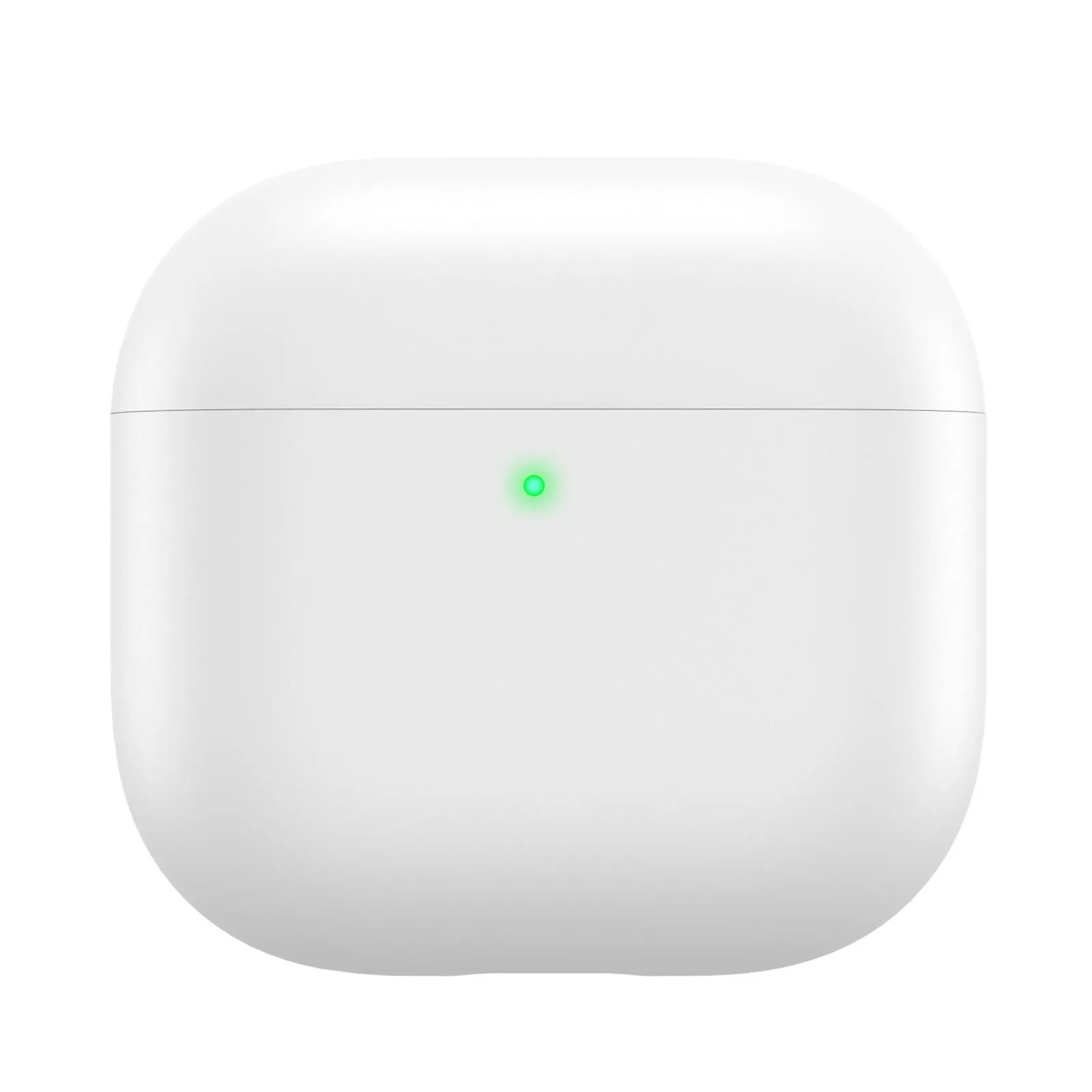 AhaStyle Ultra-Thin Colorful Silicone Case для Airpods 4 White