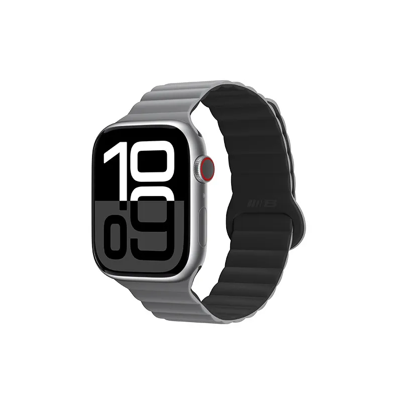 Blueo Magnetic Silicone Watch Band 42/44/45/49 mm Grey