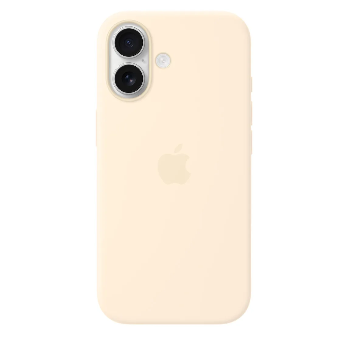 Silicone Case (AAA) для iPhone 17 с MagSafe Vanilla