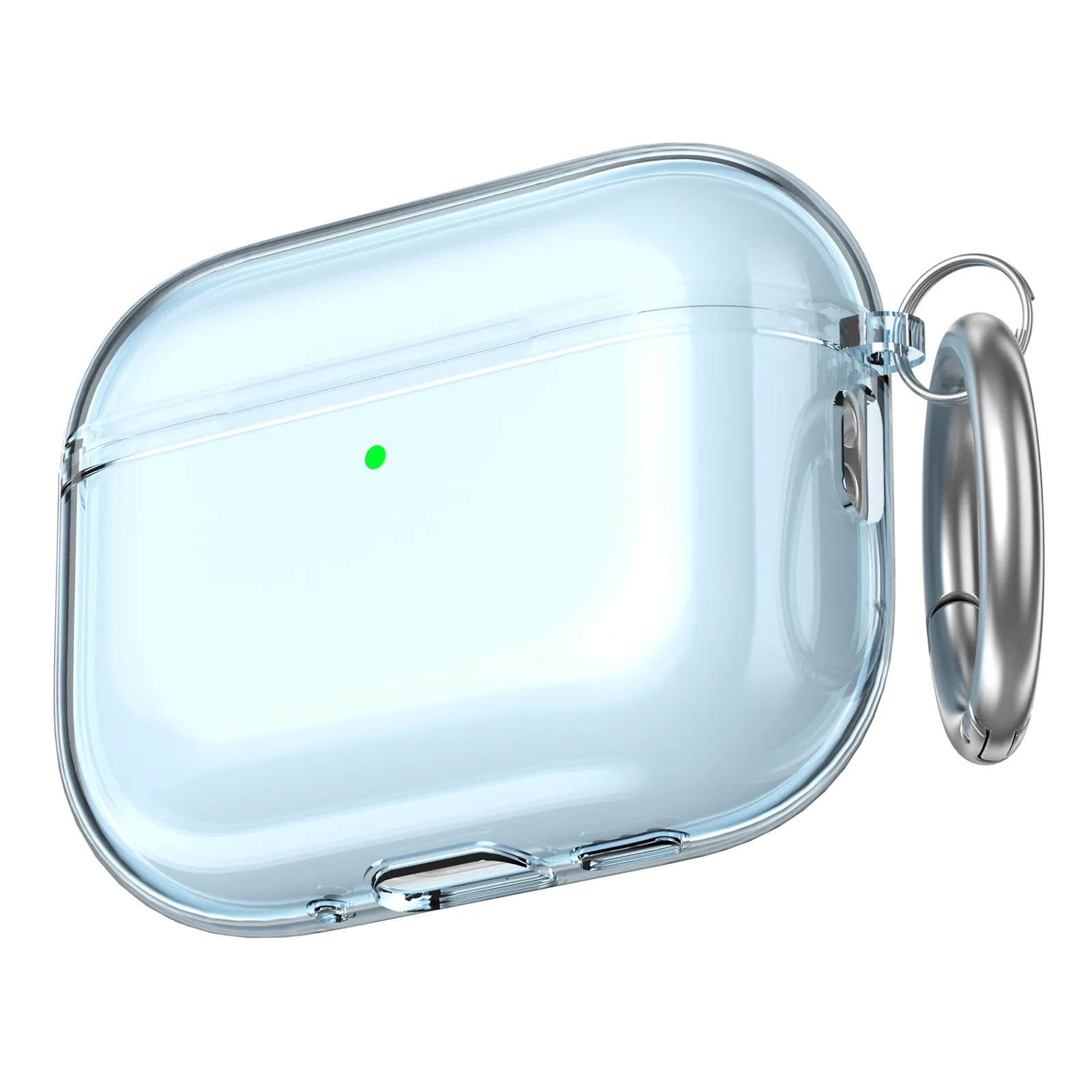 AhaStyle Transparent TPU Case для Airpods Pro 3 Blue