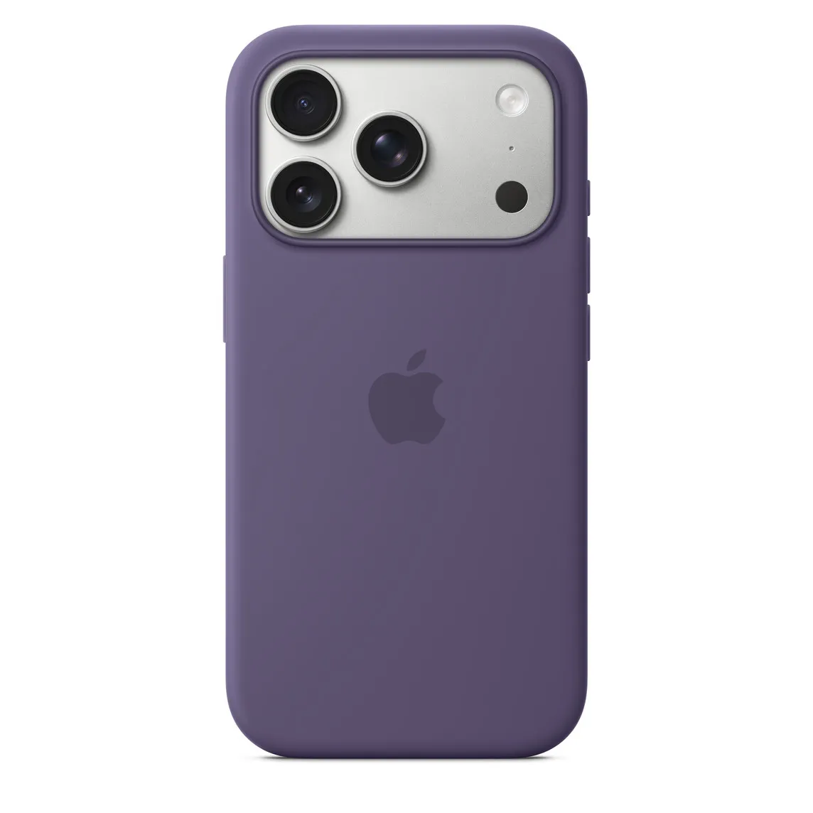 Silicone Case (AAA) для iPhone 17 Pro Max с MagSafe Purple Fog