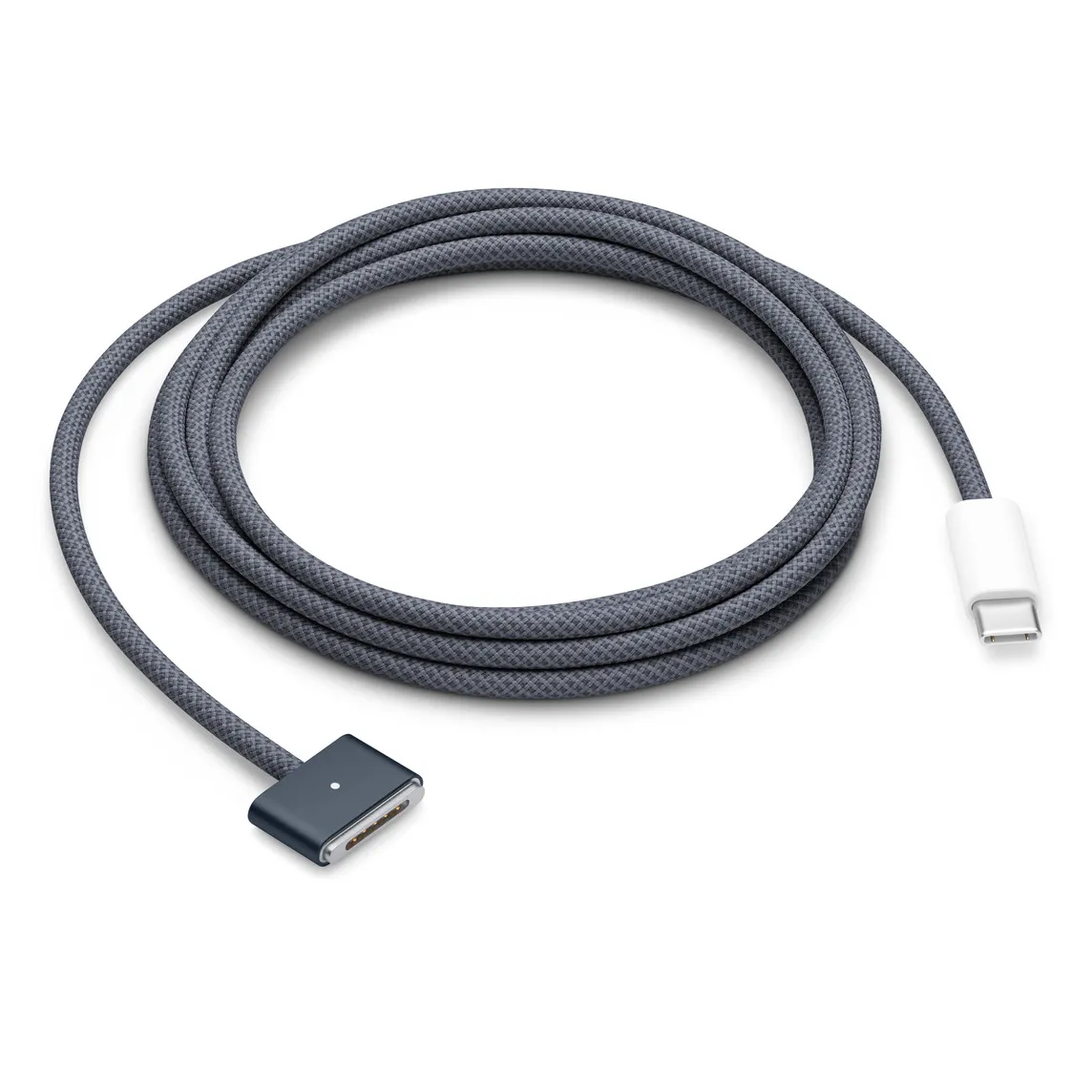 Кабель USB-C to MagSafe 3 Cable (2m) Midnight (Original) (MW643AM) фото кабеля