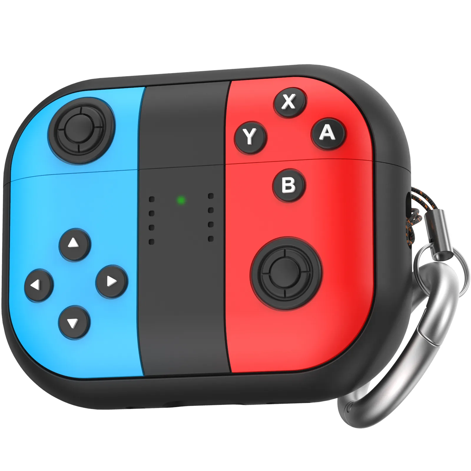 AhaStyle Game Machine Silicone Case для Airpods Pro 3 Blue/Red