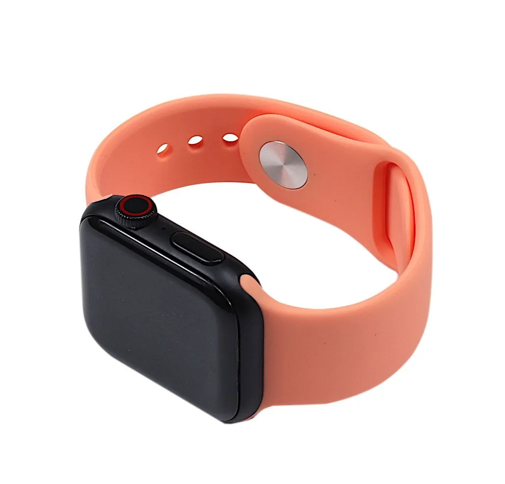 Ремешок Silicone Watch Band для Apple Watch 38/40/41/42 mm S/M Peach (SWB3840FLA)