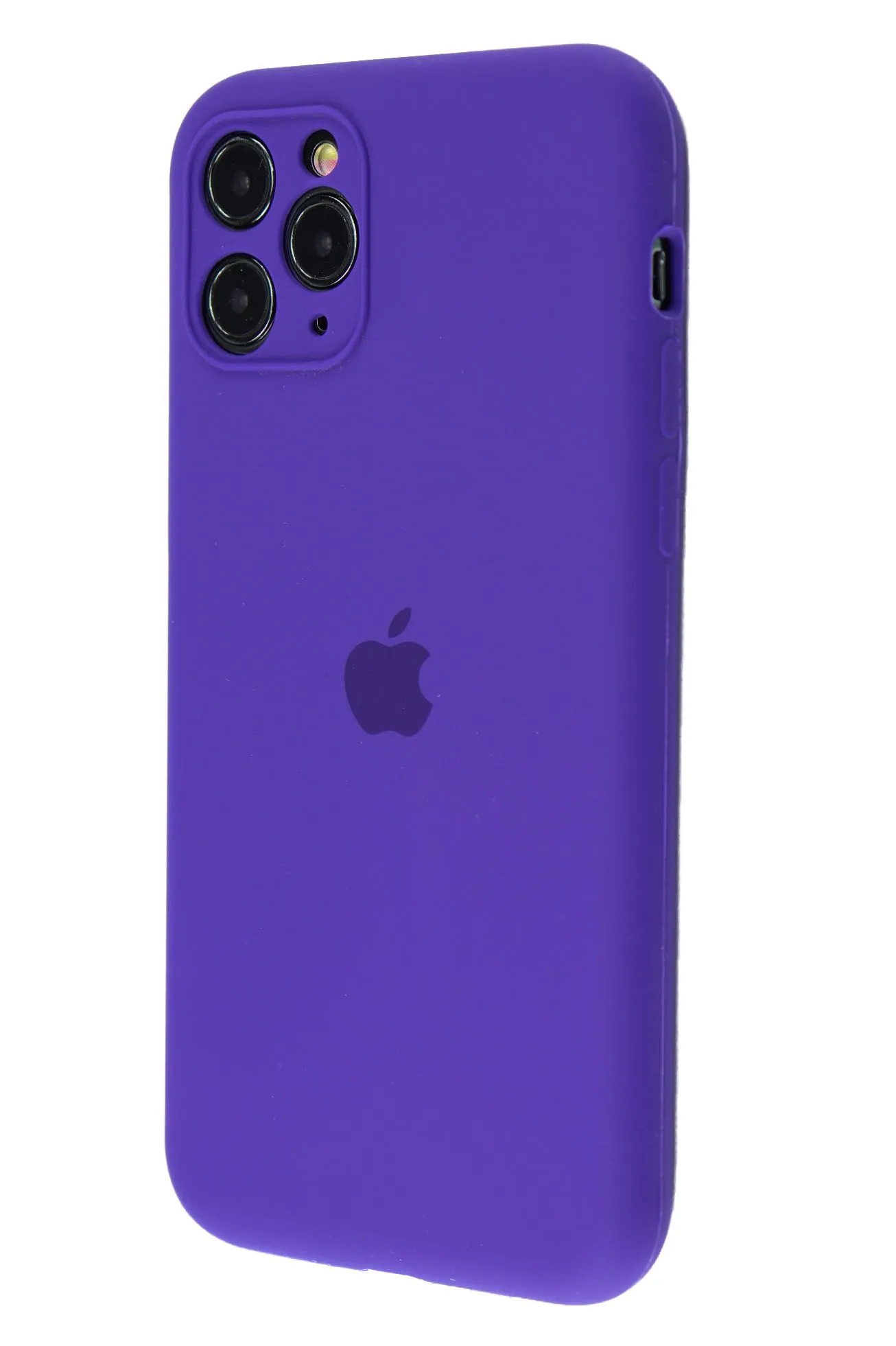 Apple Silicone Case for iPhone 12 Deep Purple (With Camera Lens Protection)
