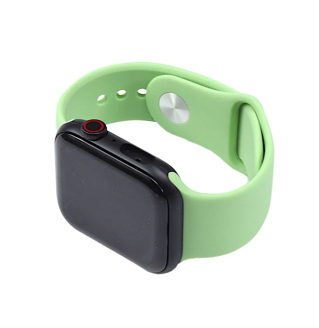 Silicone Watch Band for for Apple Watch 42/44mm S/M Mint