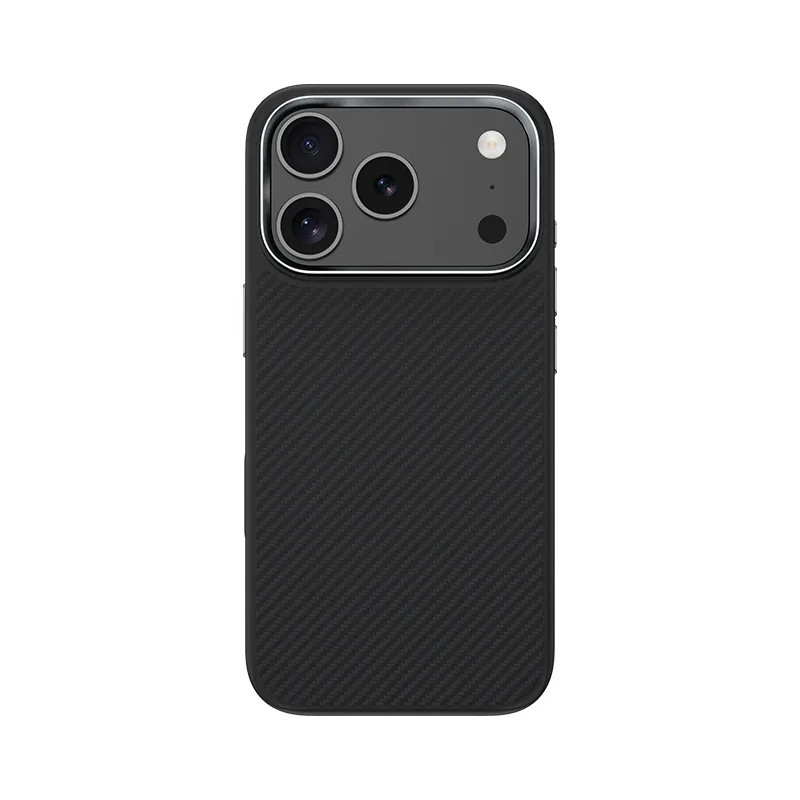 Фото Чехол-накладка Benks Armor Pro Kevlar Case (600D) для iPhone 17 Pro с MagSafe Black (6948005963088) – чехол iPhone