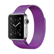 Milanese Loop for Apple Watch 42mm Purple