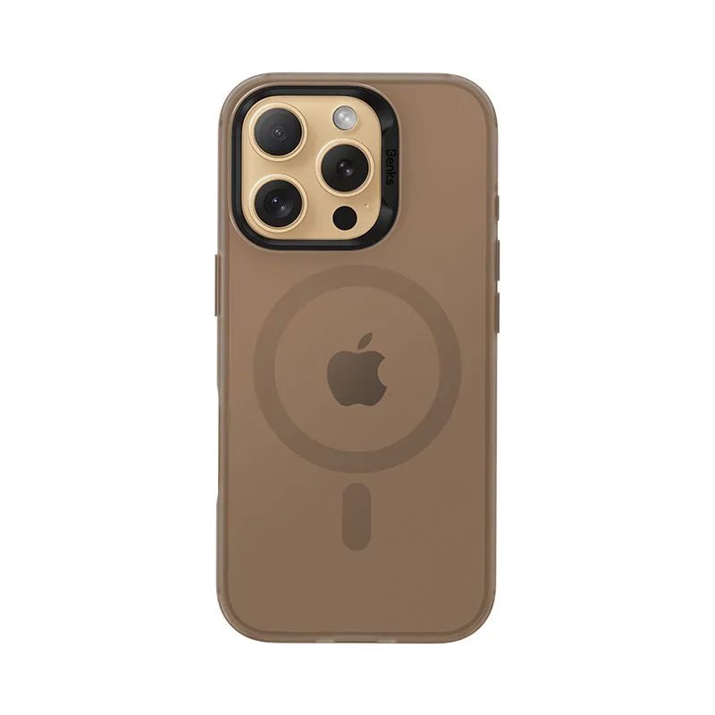Фото Чехол-накладка Benks Lucid Armor Case для iPhone 16 Pro с MagSafe Gold (6948005909758) – чехол iPhone