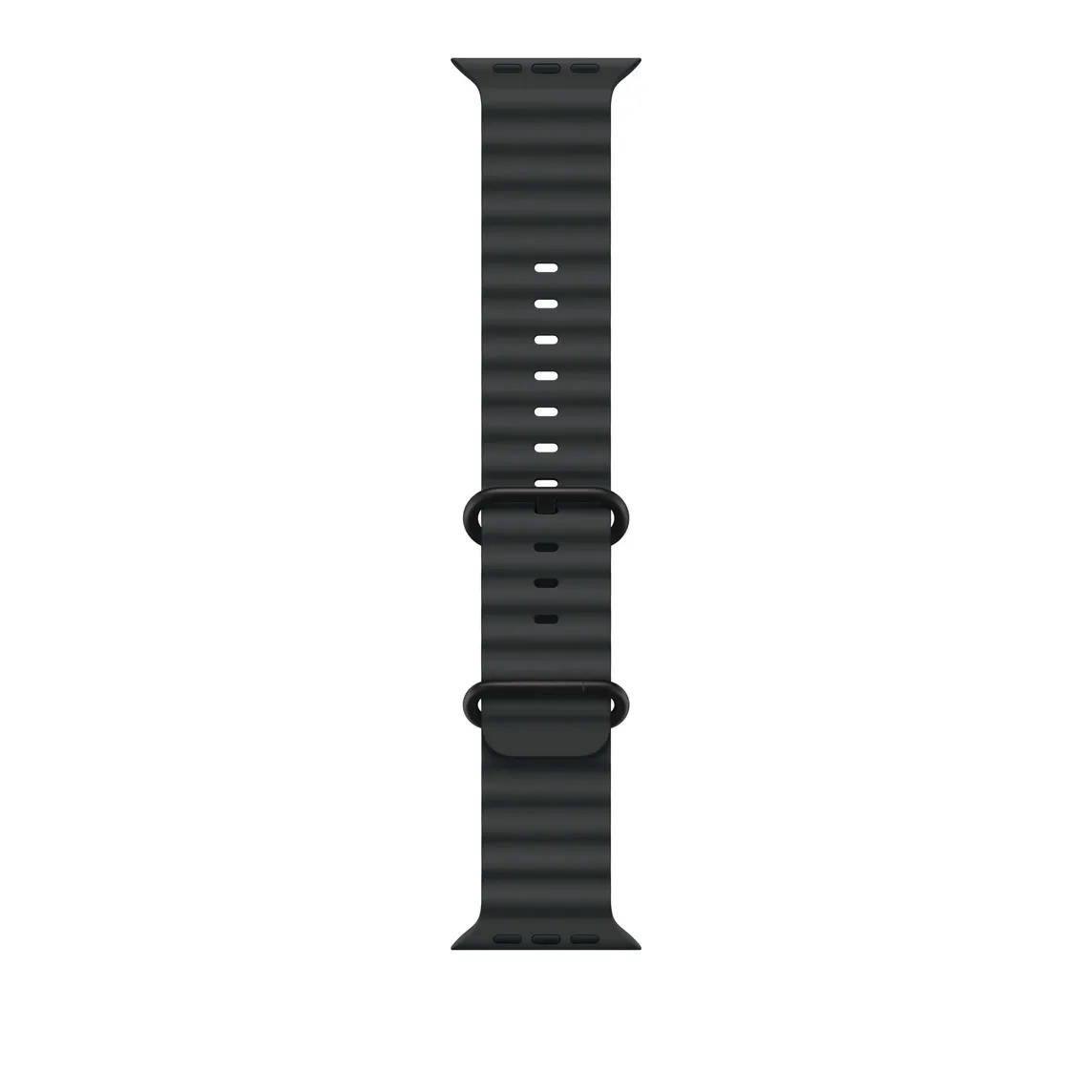 Ocean Band для Apple Watch 42/44/45/46/49 mm Black (Чорна застібка)